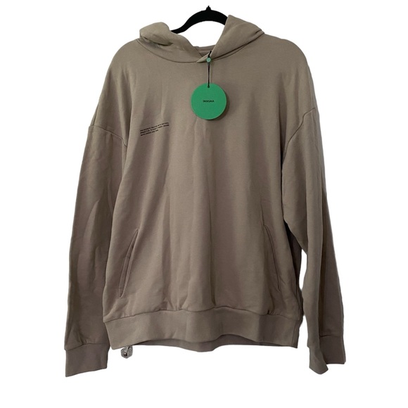 NWT PANGAIA Organic Logo Print Hoodie Sweatshirt L - Picture 2 of 16